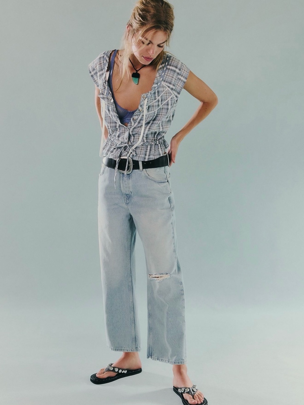 We The Free Deep Trance Boyfriend Jeans